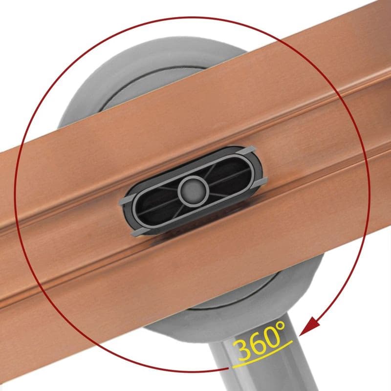 REA - Odtokový žľab Neox Slim pre Brushed Copper 90 REA-G4808 3