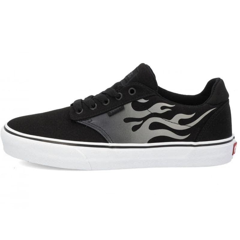 Pánska rekreačná obuv VANS MN Atwood Deluxe faded flame black white 3