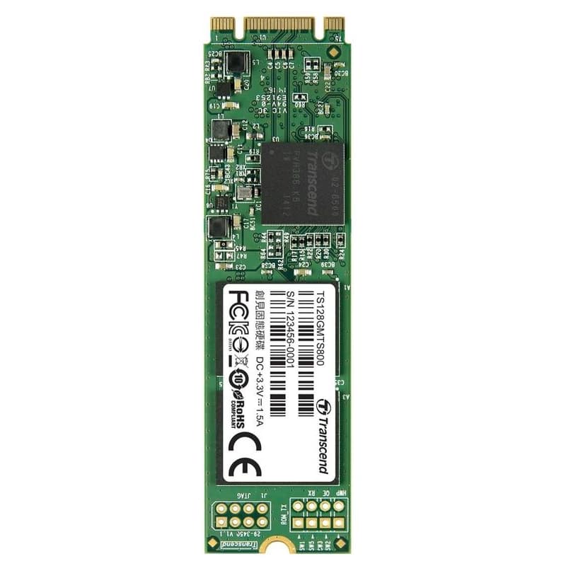 TRANSCEND MTS800 128 GB SSD disk M.2 2280, SATA III (MLC)