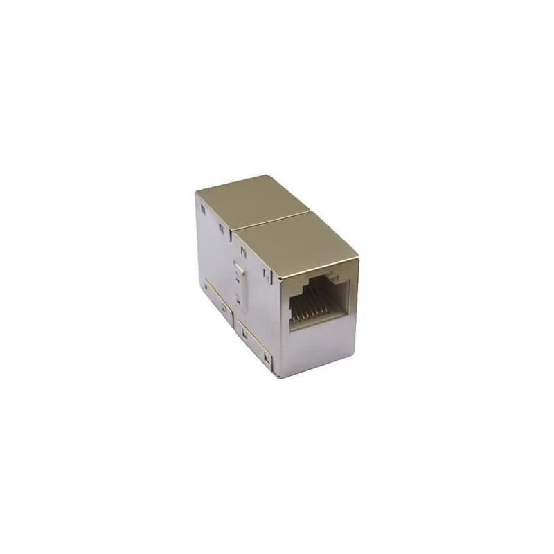 DATACOM Spojka 2 x RJ45 STP Cat5E (silver) 1