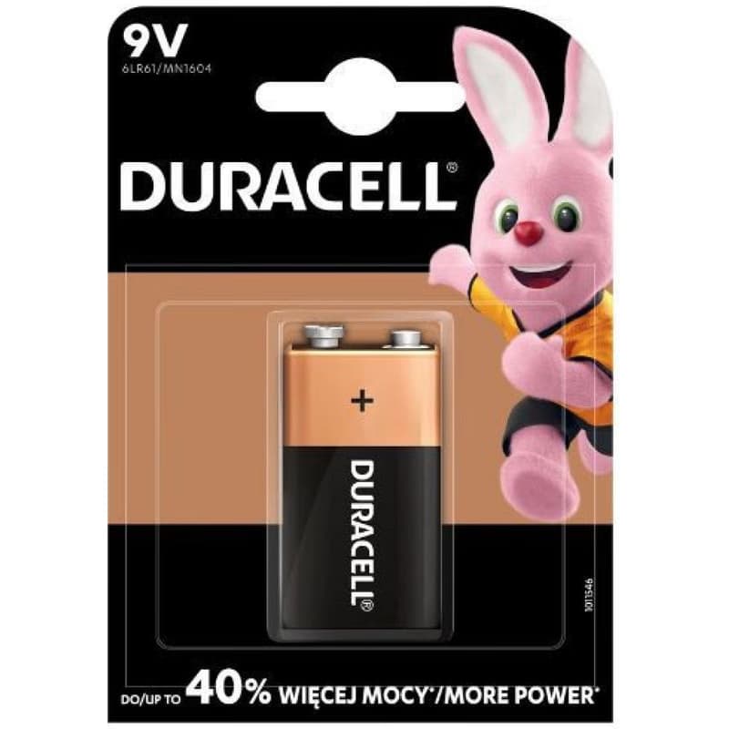 Duracell 6LR61 Basic 9V 1604 K1 2