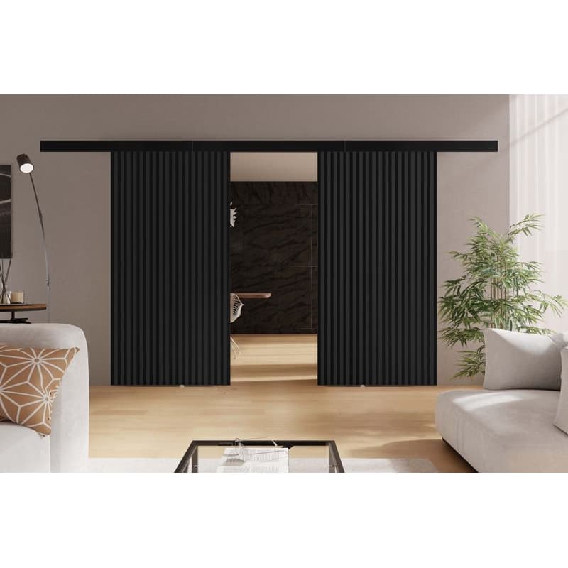 KIER Posuvné dvere BELMO DUO | 132 cm Farba: Grafit 1