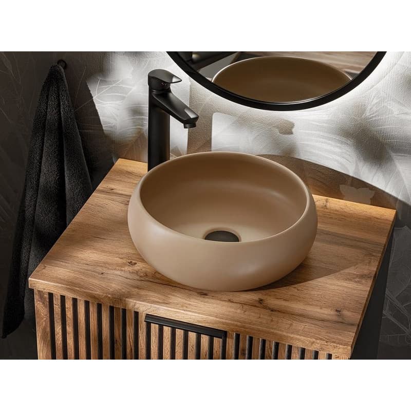 ArtCom Keramické umývadlo WIKI MC | cappuccino mat 36 cm 6