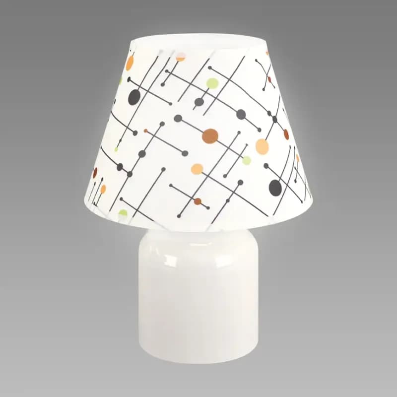 Stolná lampa IMBIR E14 biela 04102 LB1 1