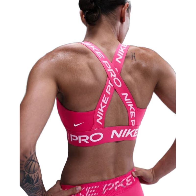 Dámska tréningová športová podprsenka NIKE PRO W NP BRA TT RUSH PINK RUSH PINK WHITE 2