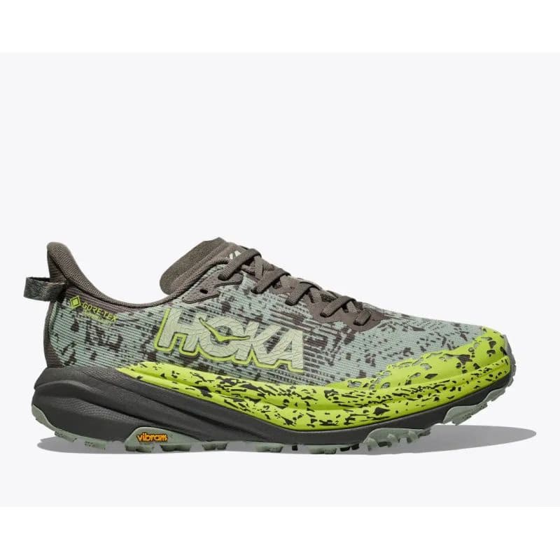 Pánska bežecká trailová obuv HOKA Speedgoat 6 GTX slate aloe vera 3