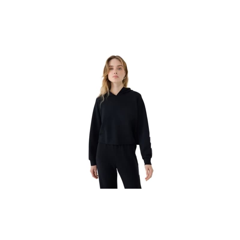 Dámska mikina s kapucňou 4F SWEATSHIRT F1562-20S-DEEP BLACK 1