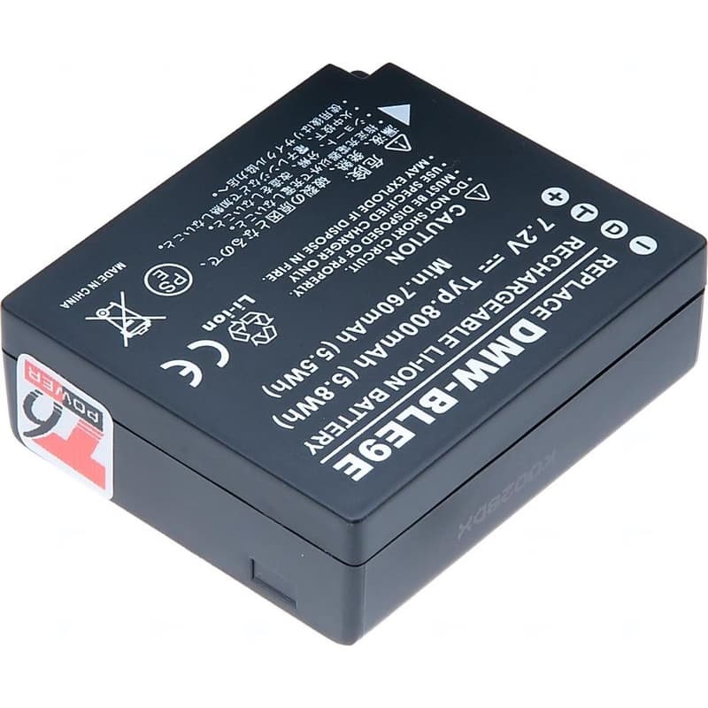 Batéria T6 power Panasonic DMW-BLE9, DMW-BLE9E, DMW-BLG10, DMW-BLG10E, BP-DC15, 700mAh, 5Wh 2