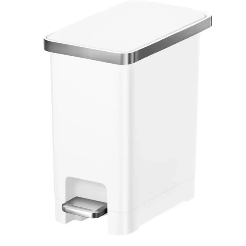 Odpadkový kôš Eko Hana slim 10l biely 637710 1