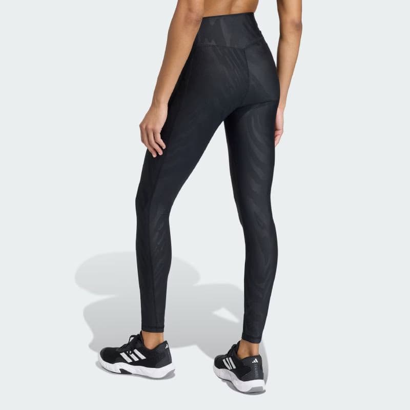 Dámske legíny ADIDAS OPTIME AOP BLACK 3