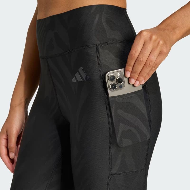 Dámske legíny ADIDAS OPTIME AOP BLACK 5