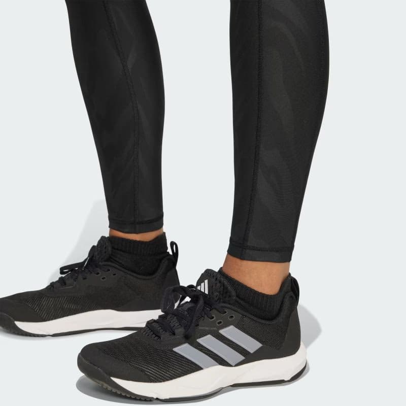 Dámske legíny ADIDAS OPTIME AOP BLACK 6