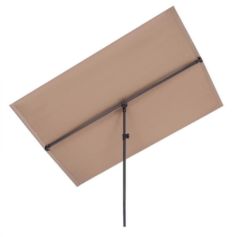 Blumfeldt Flex-Shade XL, slnečník, 150 x 210 cm, polyester, UV 50, sivohnedý 1