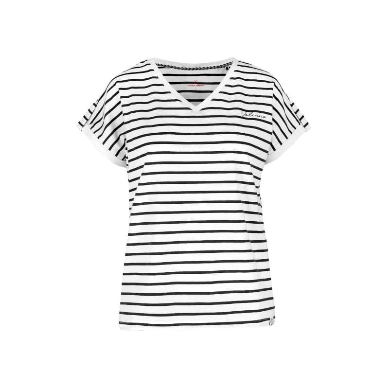 Dámske tričko s krátkym rukávom VOLCANO T-PORTO-700-BLACK 4