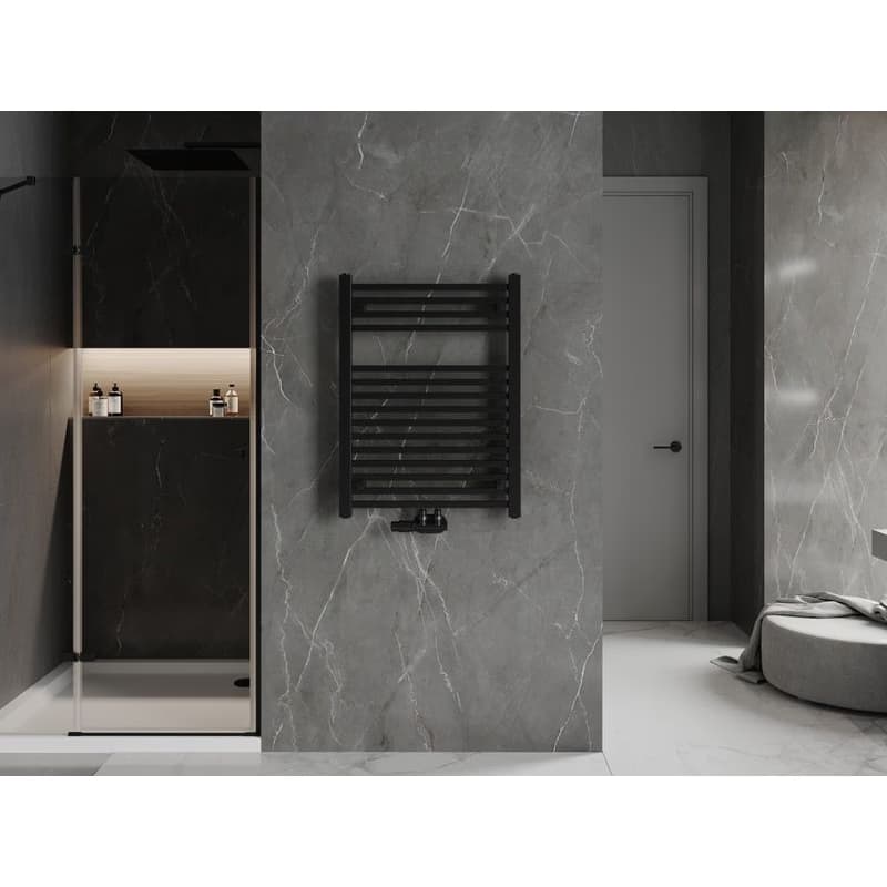 MEXEN - Plutón vykurovací rebrík/radiátor 800 x 600 mm, 471 W, čierna W106-0800-600-00-70 3