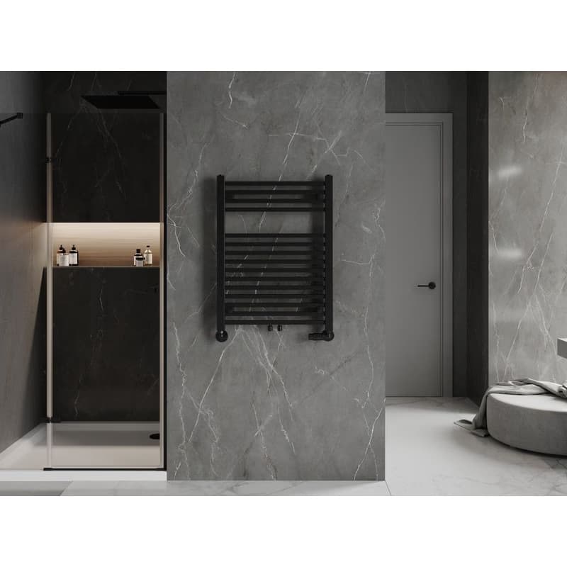 MEXEN - Plutón vykurovací rebrík/radiátor 800 x 600 mm, 471 W, čierna W106-0800-600-00-70 6