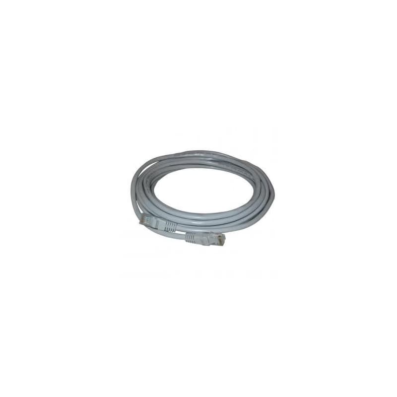Síťový LAN kábel UTP patchcord, Cat.5e, RJ45 samec - RJ45 samec, 15 m, netienený, šedý, Logo LOGO bag 3