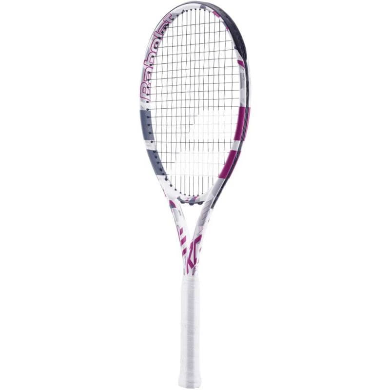 Tenisová raketa pre pokročilých BABOLAT EVO AERO LITE PINK STRUNG 2