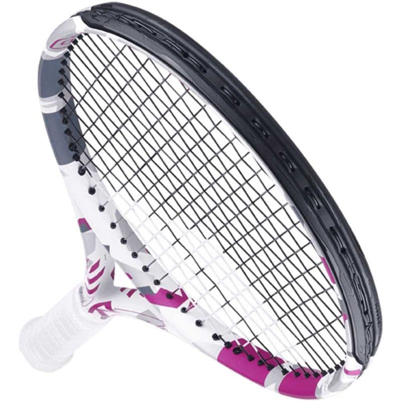 Tenisová raketa pre pokročilých BABOLAT EVO AERO LITE PINK STRUNG 3