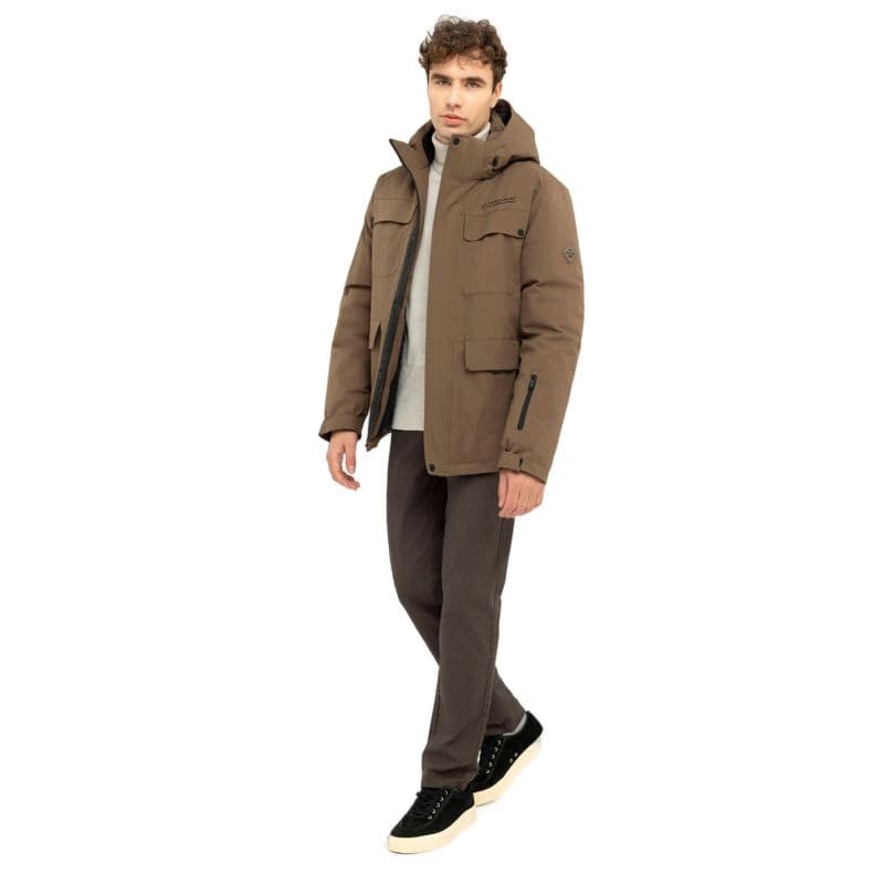 Pánska bunda VOLCANO J-NOEL-500-BROWN 5