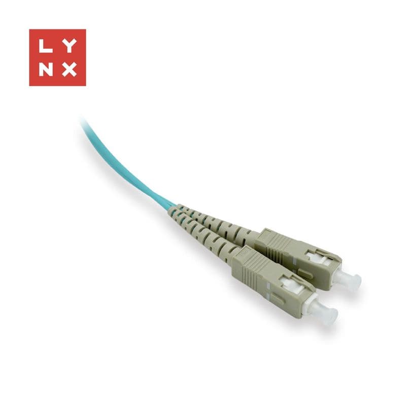 LYNX duplexný patch kábel MM, OM3, SC/SC, 50/125µm, 15m 1