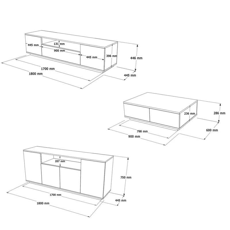 Living Room Furniture Set Fr18-Aw 3