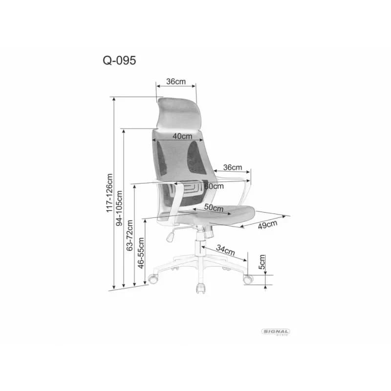 Otočné kreslo Q-095 2