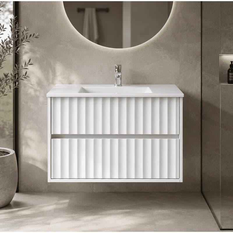 Elvisia Kúpeľňová skrinka s umývadlom NOA White U60 | 60 cm 1