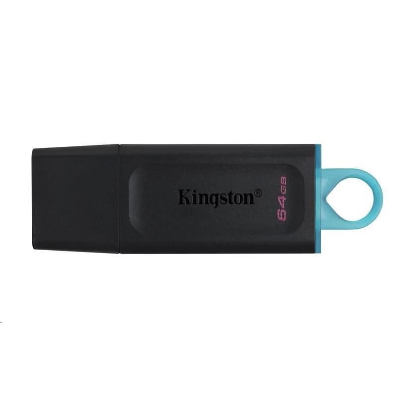Kingston 64GB USB3.2 Gen 1 DataTraveler Exodia (Black + Teal) 1