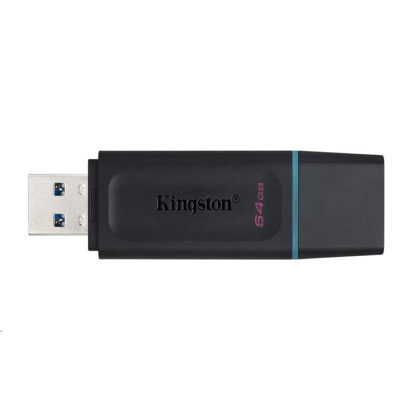 Kingston 64GB USB3.2 Gen 1 DataTraveler Exodia (Black + Teal) 2