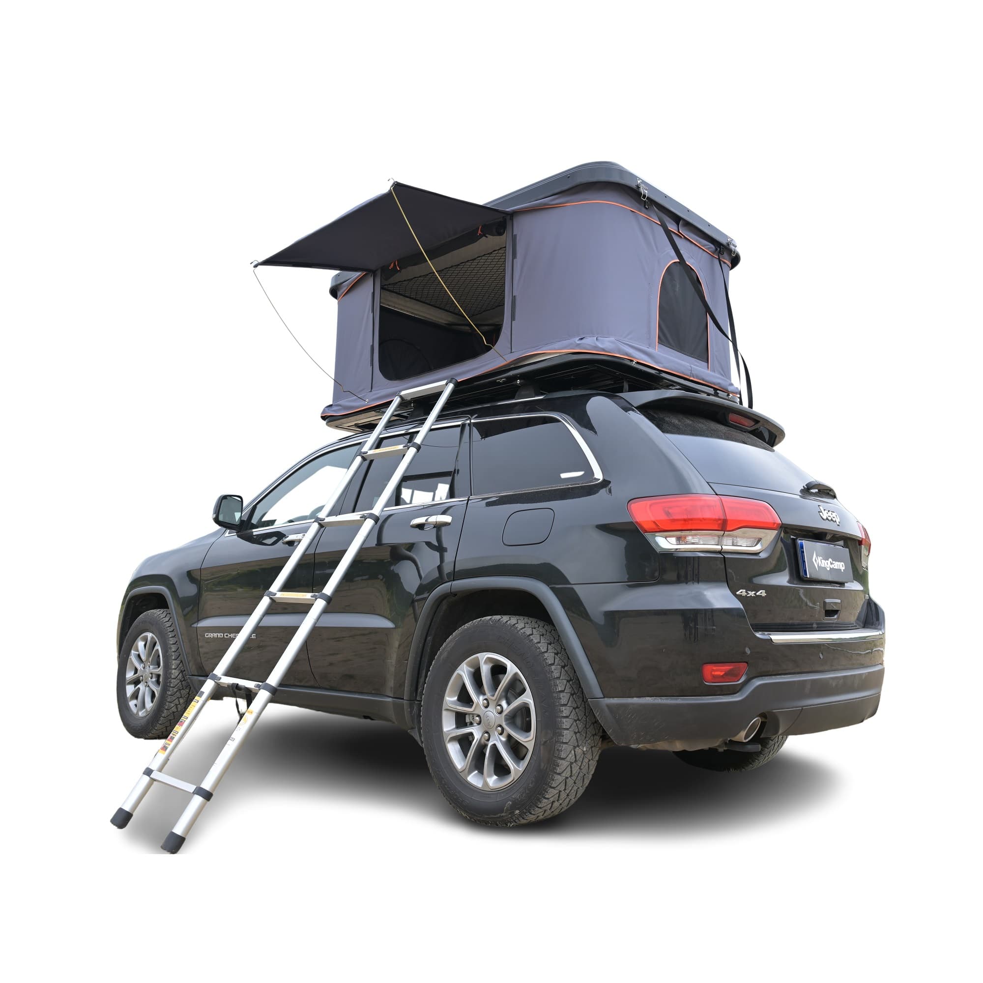 Autostan KING CAMP Boundless X1 - čierno-sivý 1