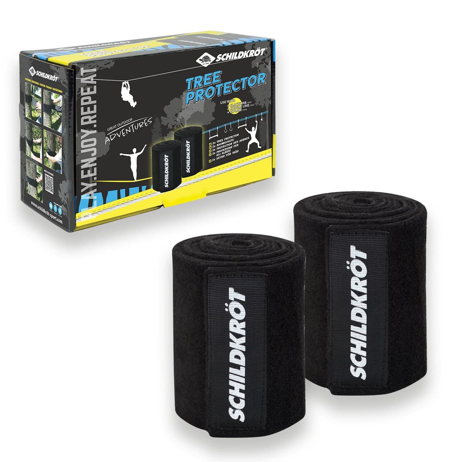 Slackline SCHILDKROT - Deluxe Tree Protector Kit 1