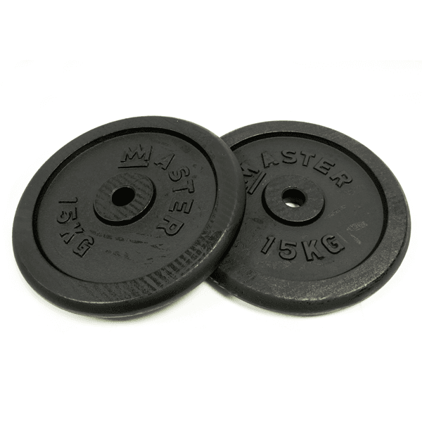 Kotúč MASTER 15 kg kov (pár)