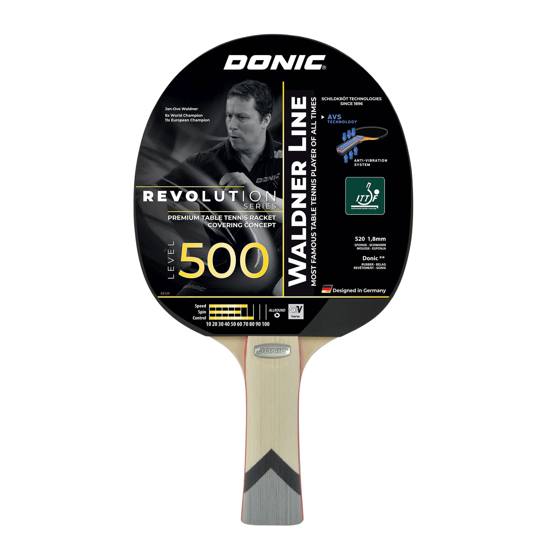 Raketa na stolný tenis DONIC Waldner 500 1
