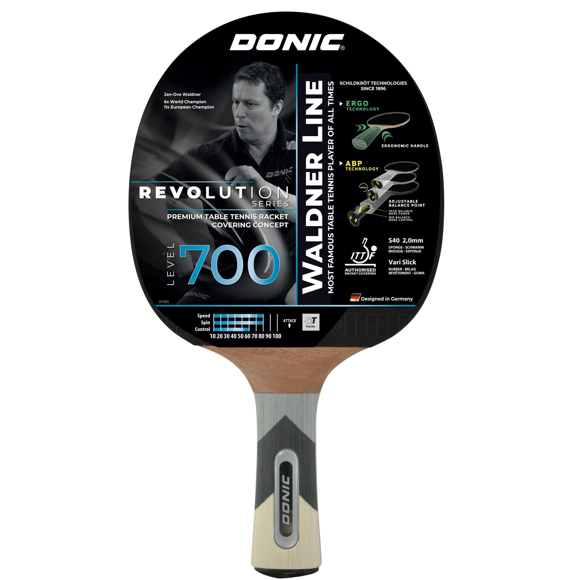 Raketa na stolný tenis DONIC Waldner 700