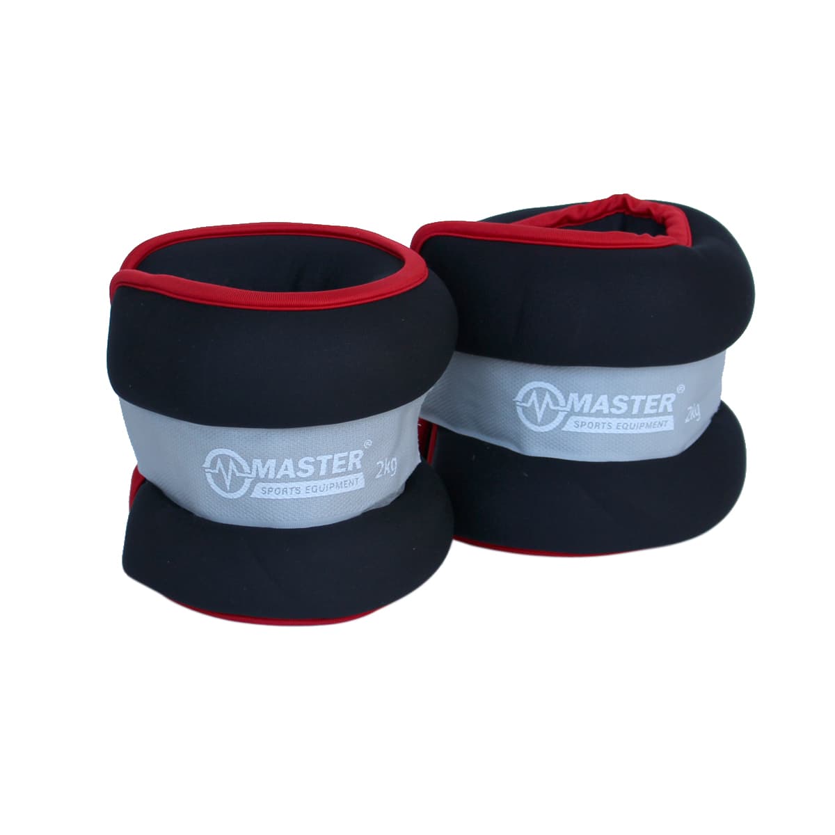 Kondičná záťaž na zápästie a nohy MASTER 2 x 2 kg - neopren 1