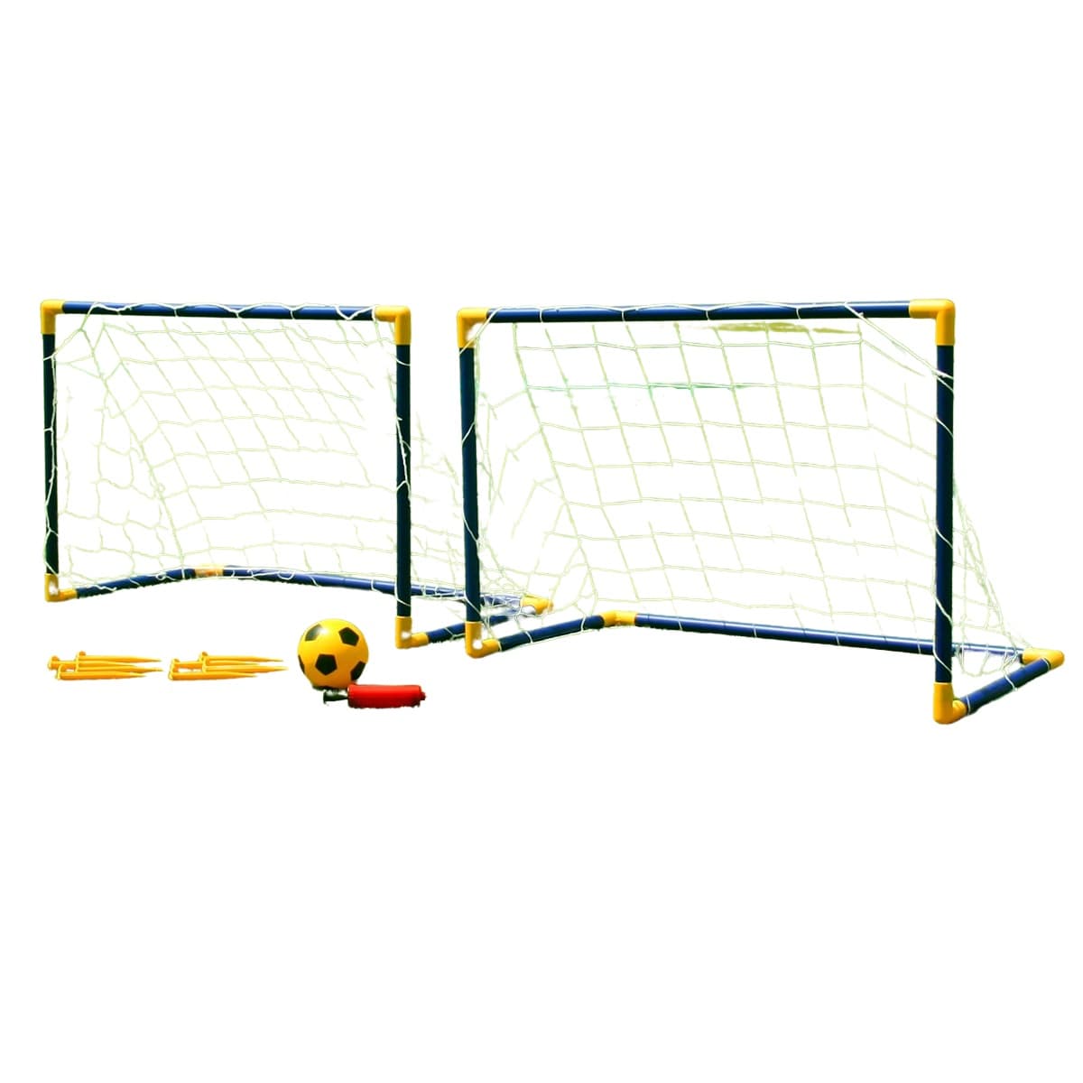 Brankový set MASTER 85 x 60 x 42 cm s loptou 1