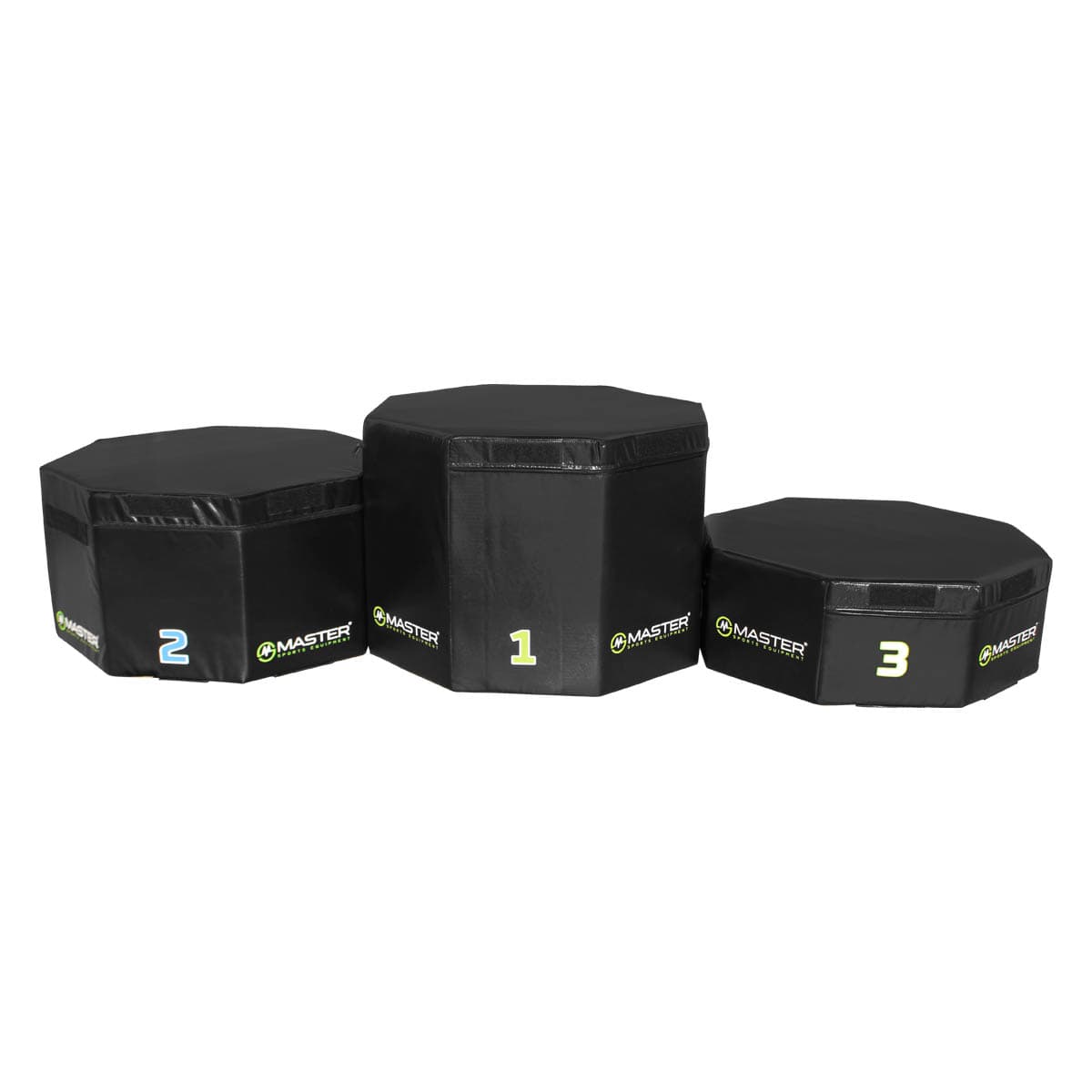 Stupne víťazov - set tréninkových plyo boxov MASTER 30, 45 a 60 cm 1