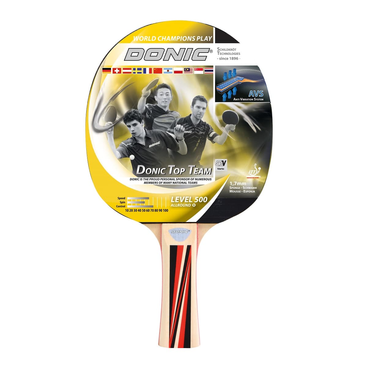 Raketa na stolný tenis DONIC Top Team 500 1