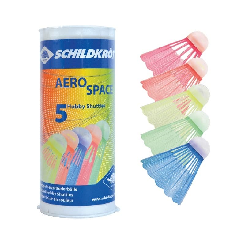 Bedmintonové loptičky SCHILDKROT Aero Space 5ks 1