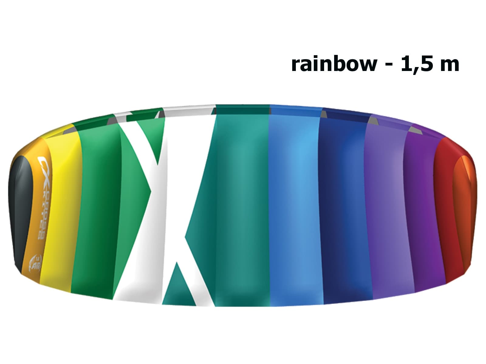 Kite komorový CROSS Air rainbow - veľ. 1,5 m 1