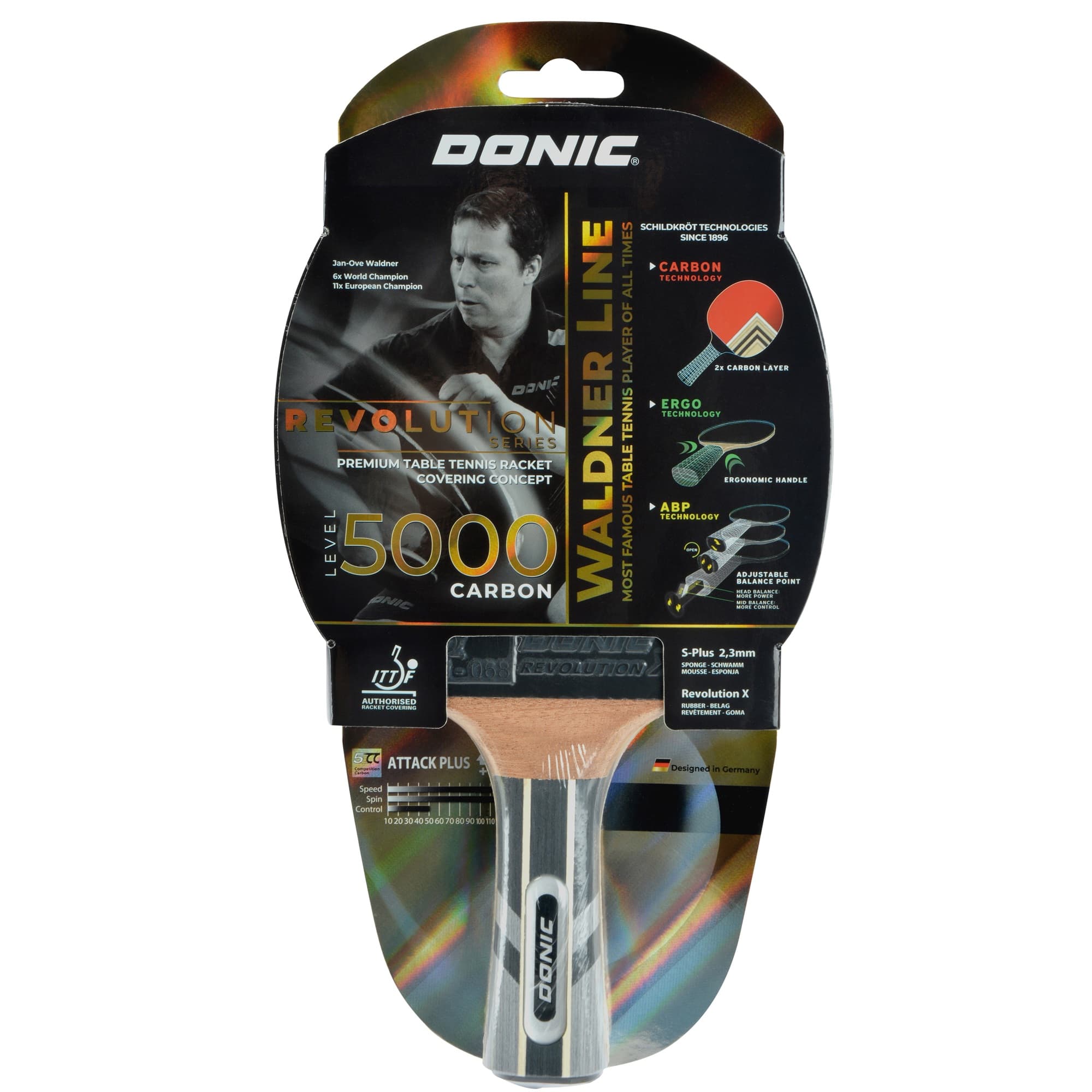 Raketa na stolný tenis DONIC Waldner 5000 1