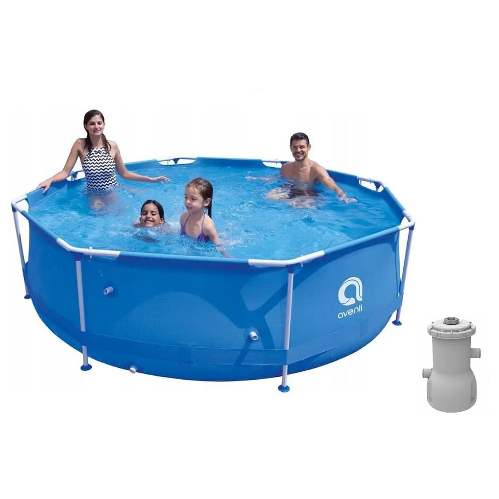 Bazén AVENLI Sirocco Blue 360 x 76 cm set s kartušovou filtráciou 1