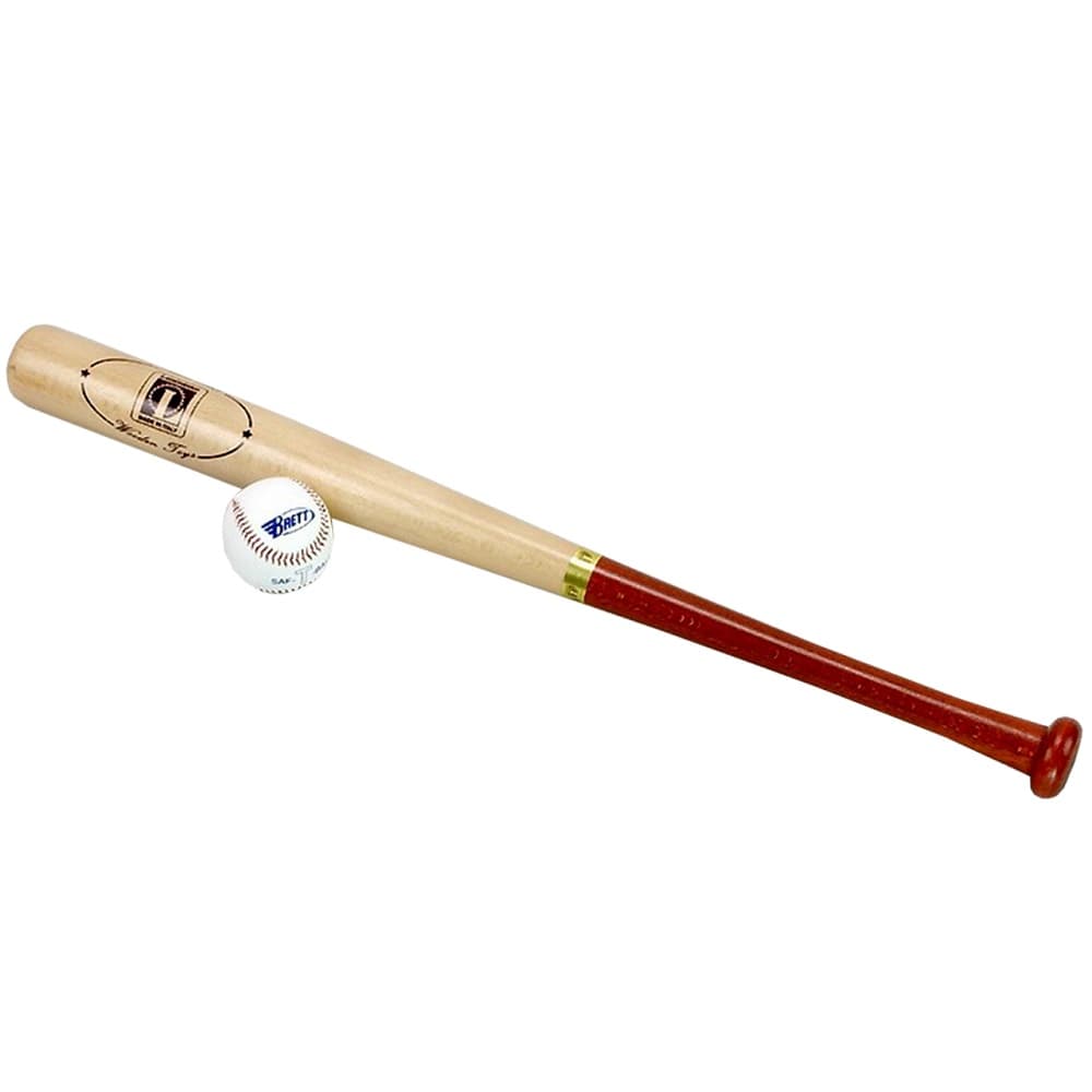 Baseball pálka LUCIO LONDERO 770 svetlý-tmavý buk + loptička