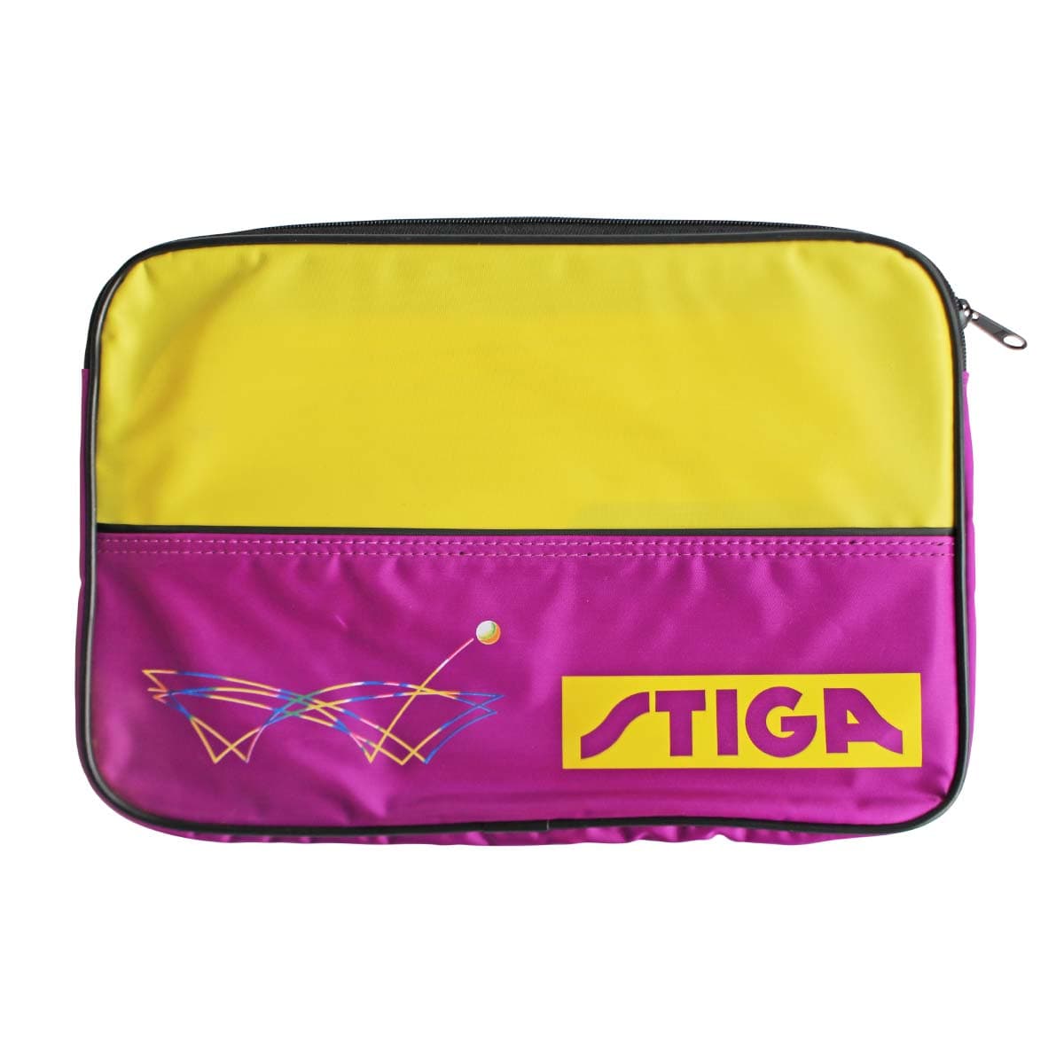 Obal na raketu STIGA Wallet fialovo-žltý 1
