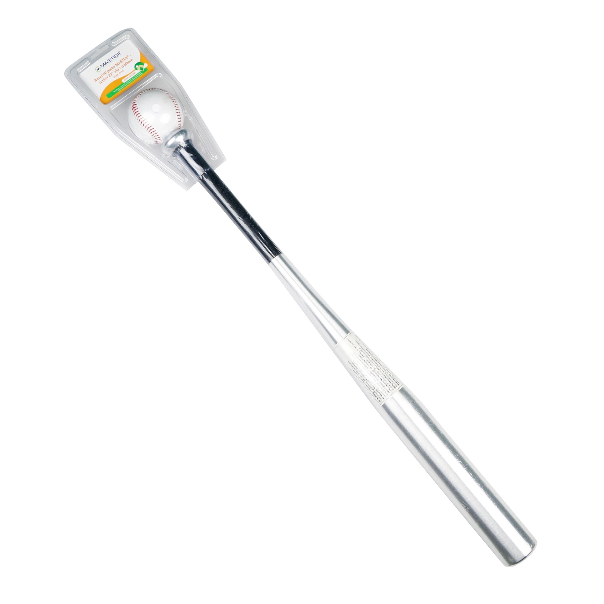 Baseball raketa MASTER - junior 27" alu s loptičkou