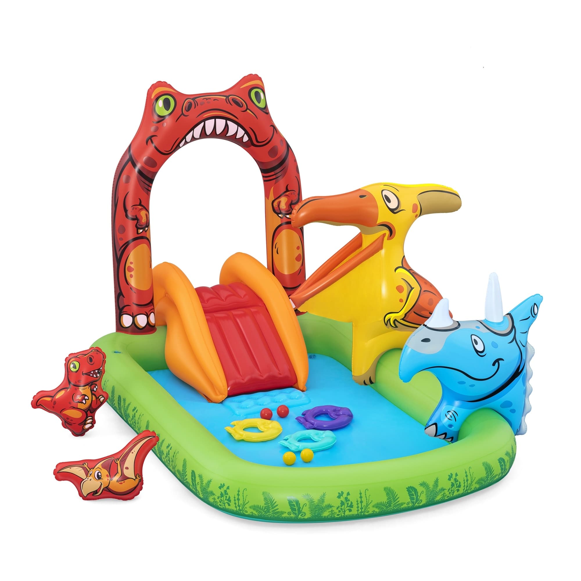 Detské hracie centrum BESTWAY Jurassic Splash 241 x 140 x 137 cm 1