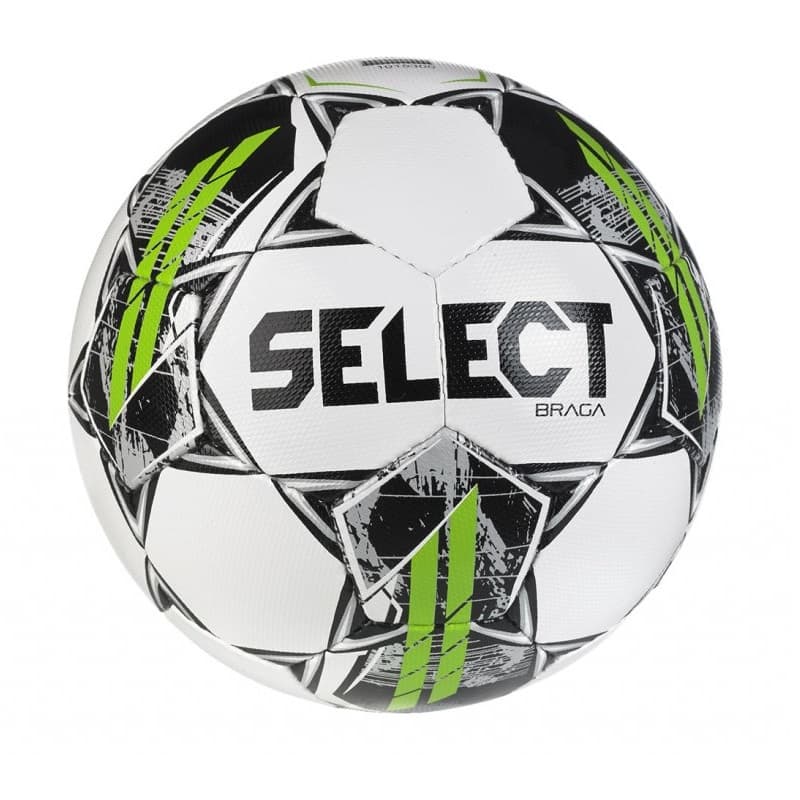 Futbalová lopta SELECT FB Braga 5 - bielo-šedá 1
