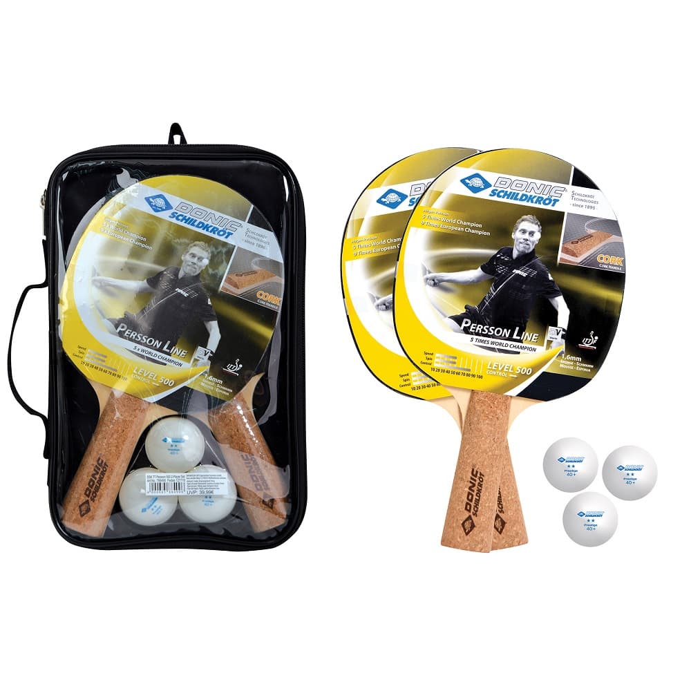 Set na stolný tenis DONIC Persson 500 Kork 1