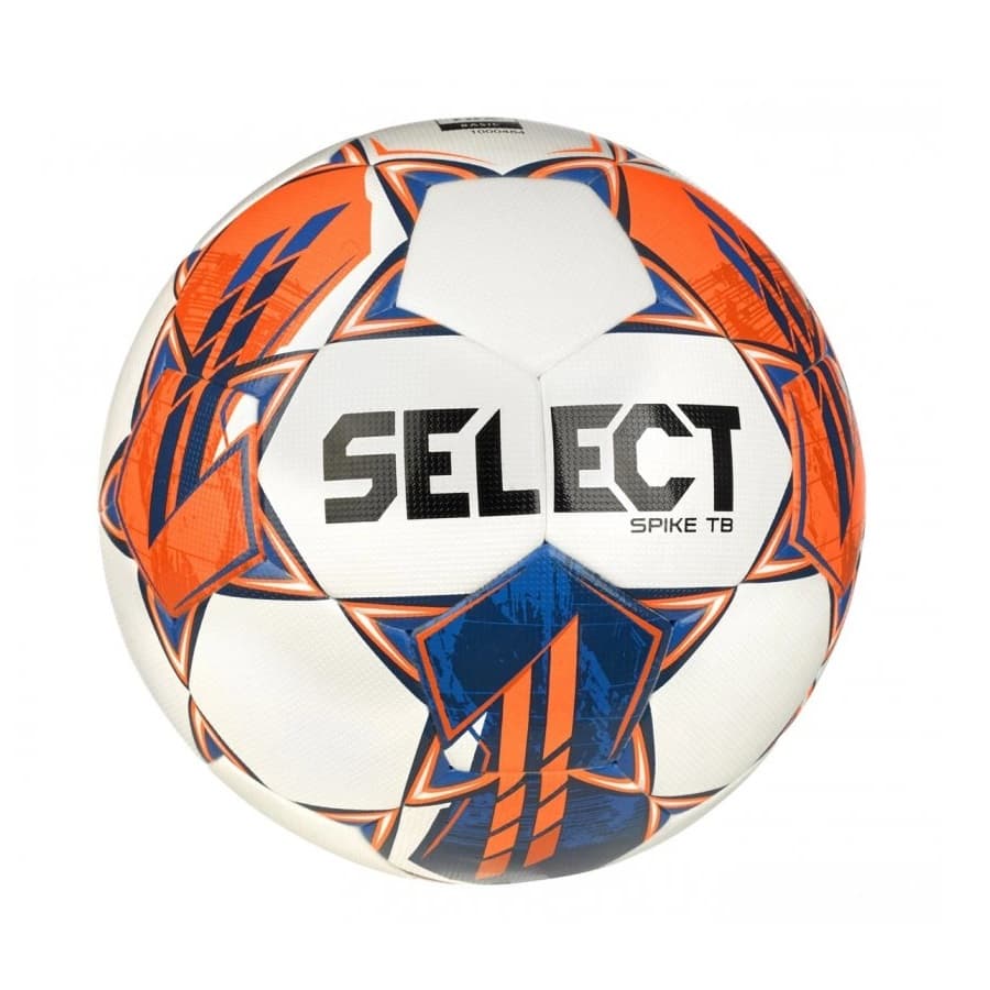Futbalová lopta SELECT FB Spike TB 5 bielo-oranžová 1